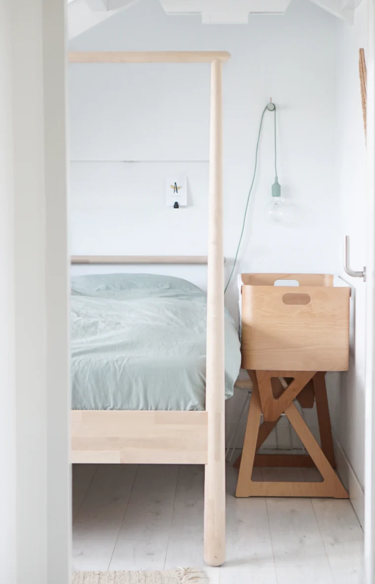 BEDNEST Co-Sleeper 4in1 - Krippe, Beistellbett, Moses-Korb, Reisebett - Image 4