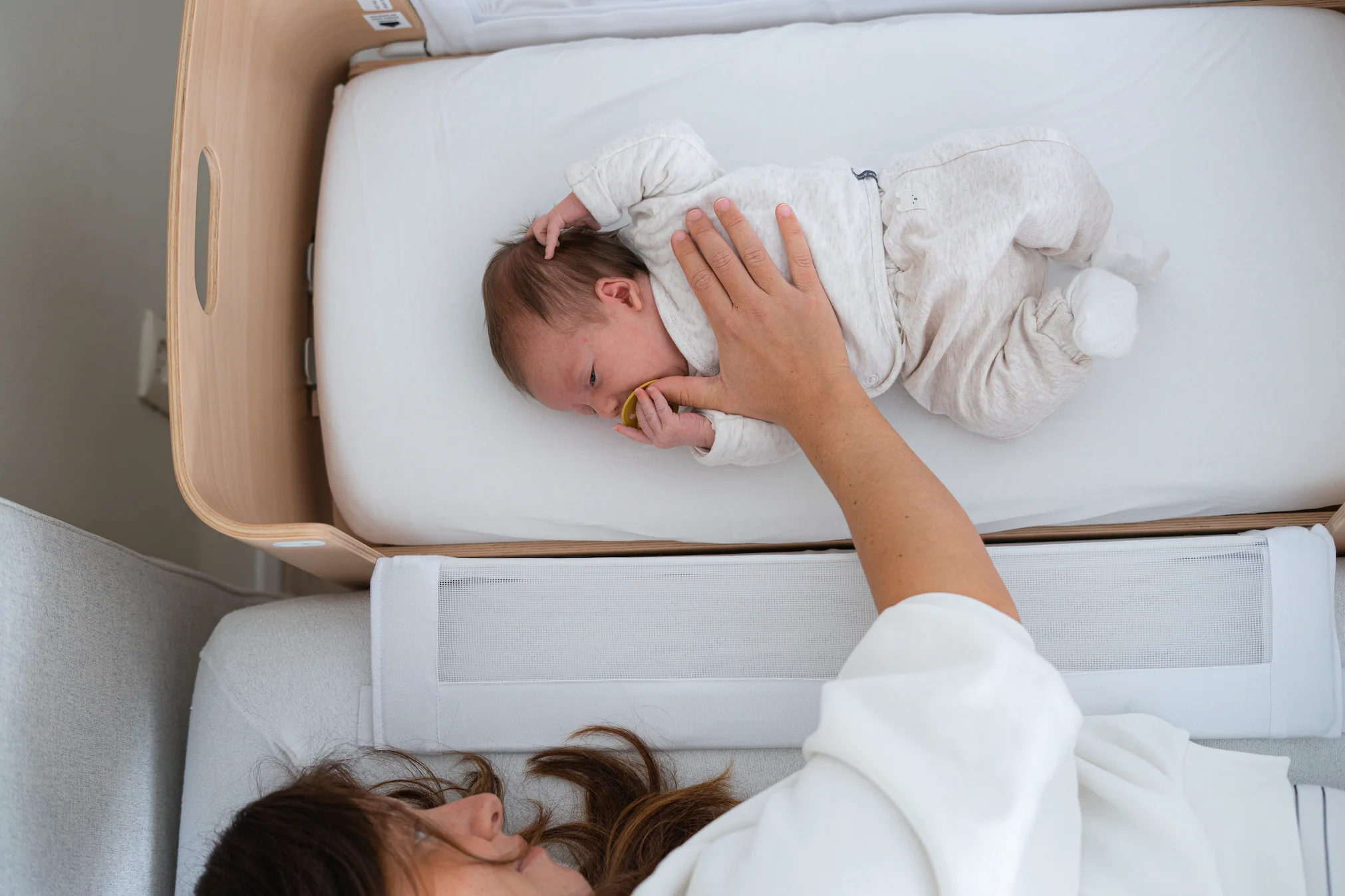 BEDNEST Co-Sleeper 4in1 - Krippe, Beistellbett, Moses-Korb, Reisebett - Image 6