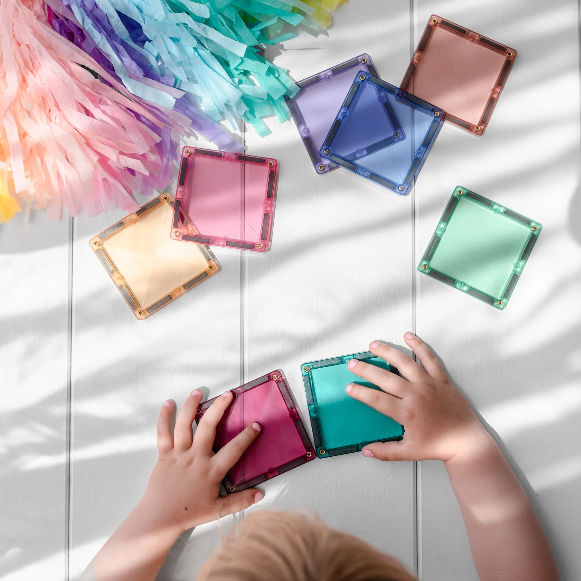 CONNETIX Magnetbausteine Pastel Creative Pack - 120 Teile - Image 7