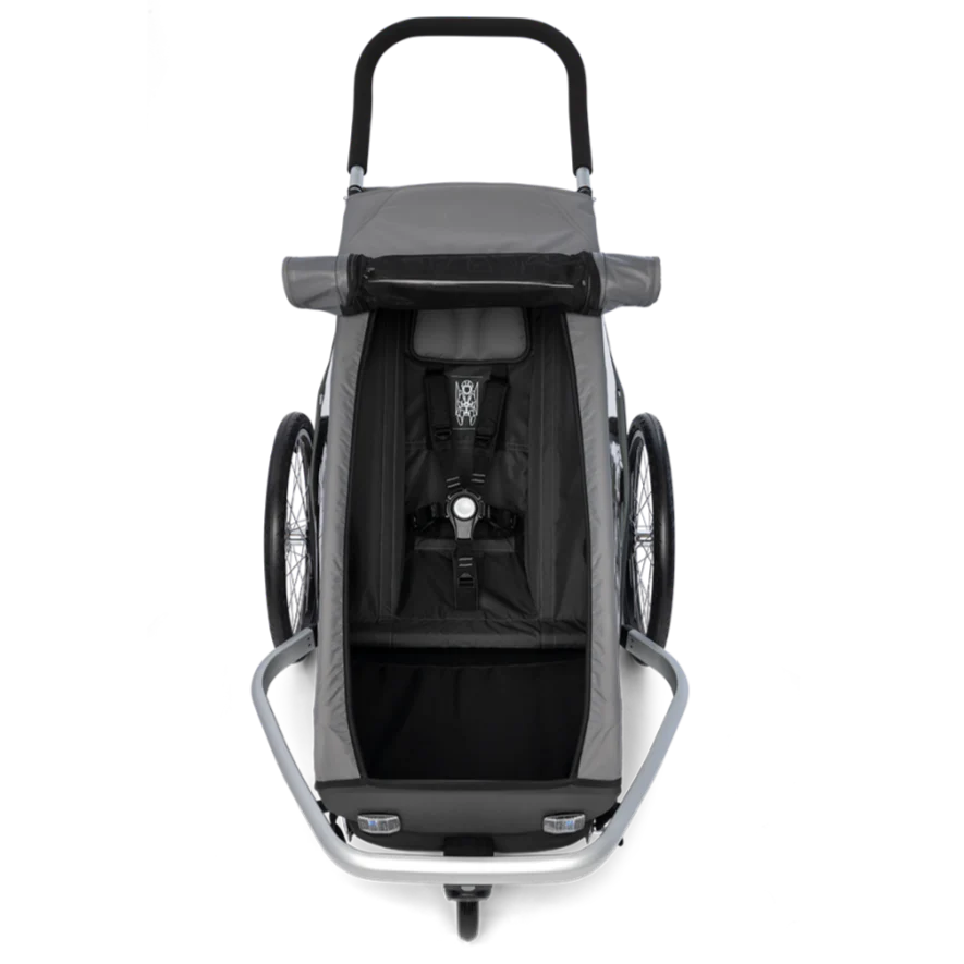 CROOZER Fahrradanhänger KEEKE 1 Sitzer inkl. Jogger-Set - Image 7