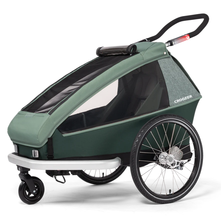 CROOZER Fahrradanhänger Kid VAAYA 1 Sitzer inkl. Jogger-Set - Image 9