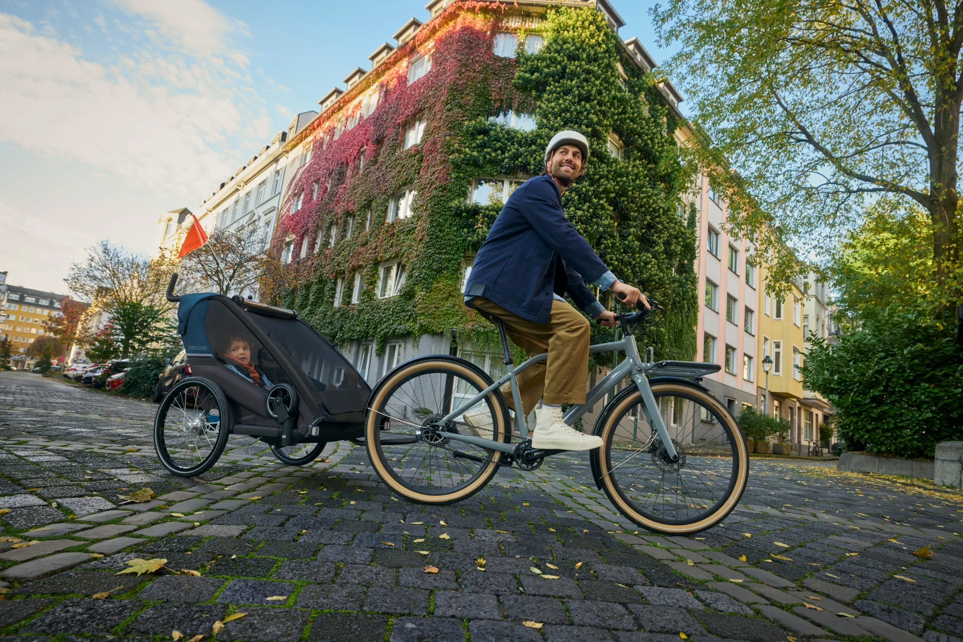 CROOZER faltbarer Fahrradanhänger LYKKE - Image 8