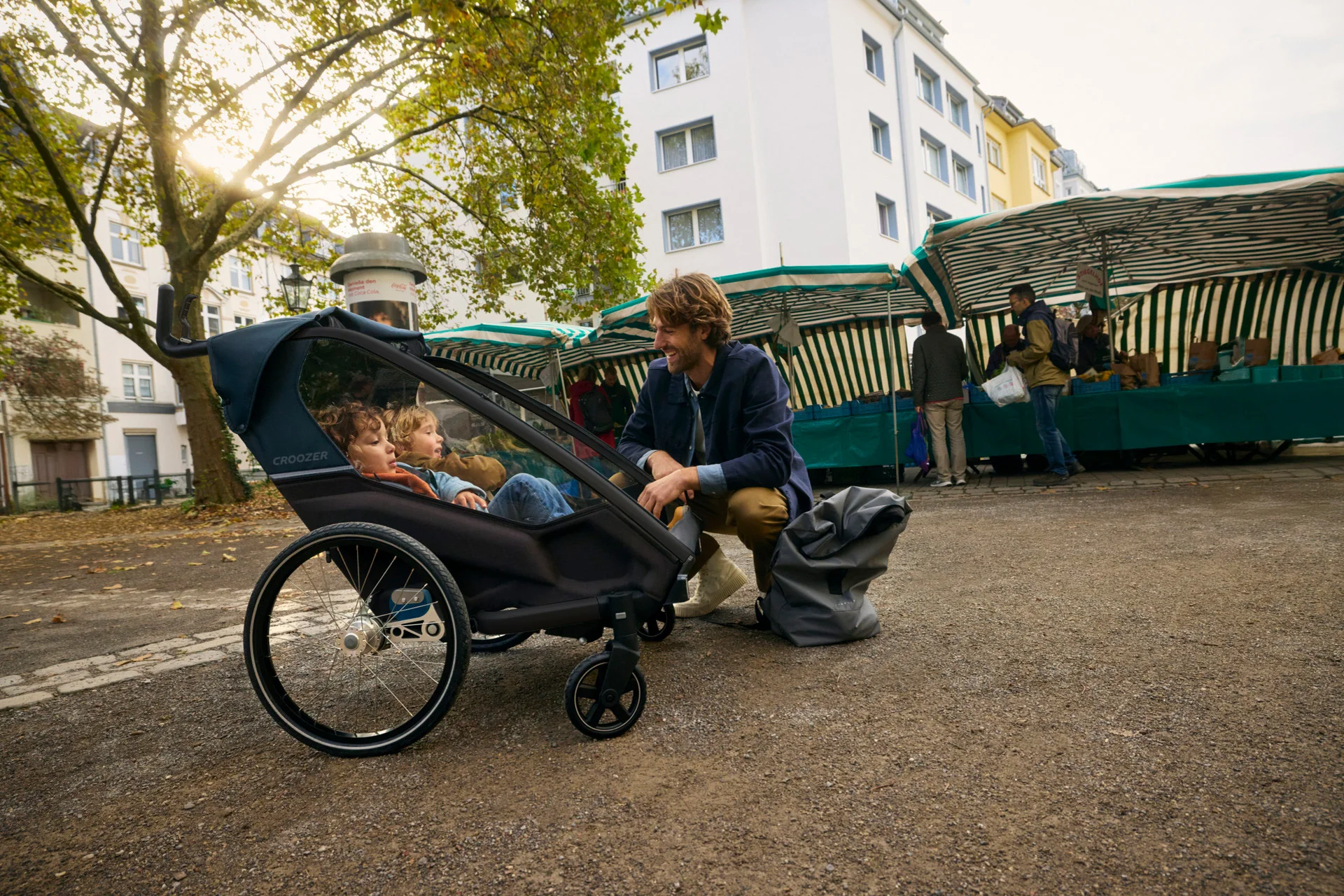 CROOZER faltbarer Fahrradanhänger LYKKE - Image 7