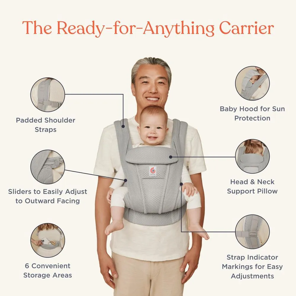 ERGOBABY Babytrage Omni Deluxe Mesh - Image 27