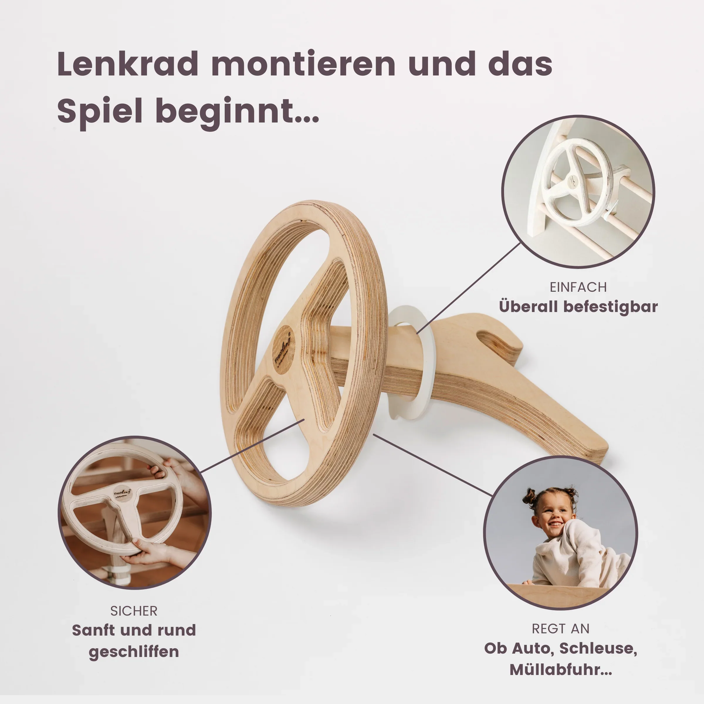 FRECHLING Lenkrad für Kletterbogen - Image 5