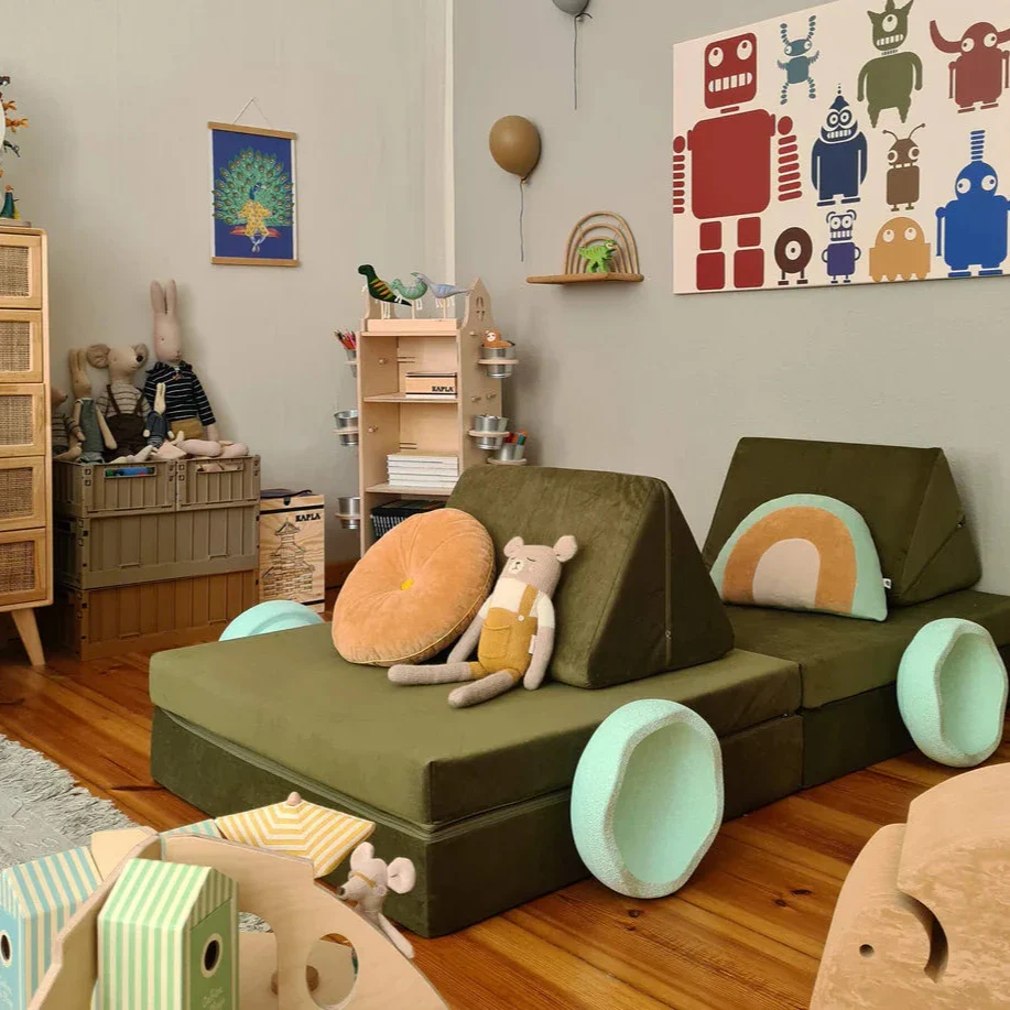 FUNZY Spielsofa Velours - Image 5