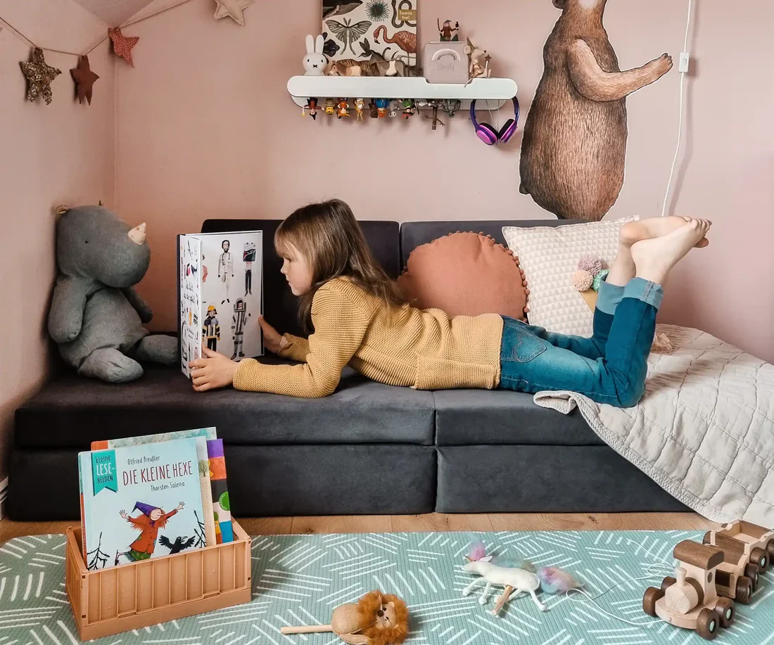 FUNZY Spielsofa Velours - Image 6