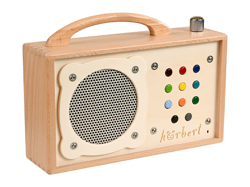 HÖRBERT Musikbox aus Holz mit Mikrofon - Image 3