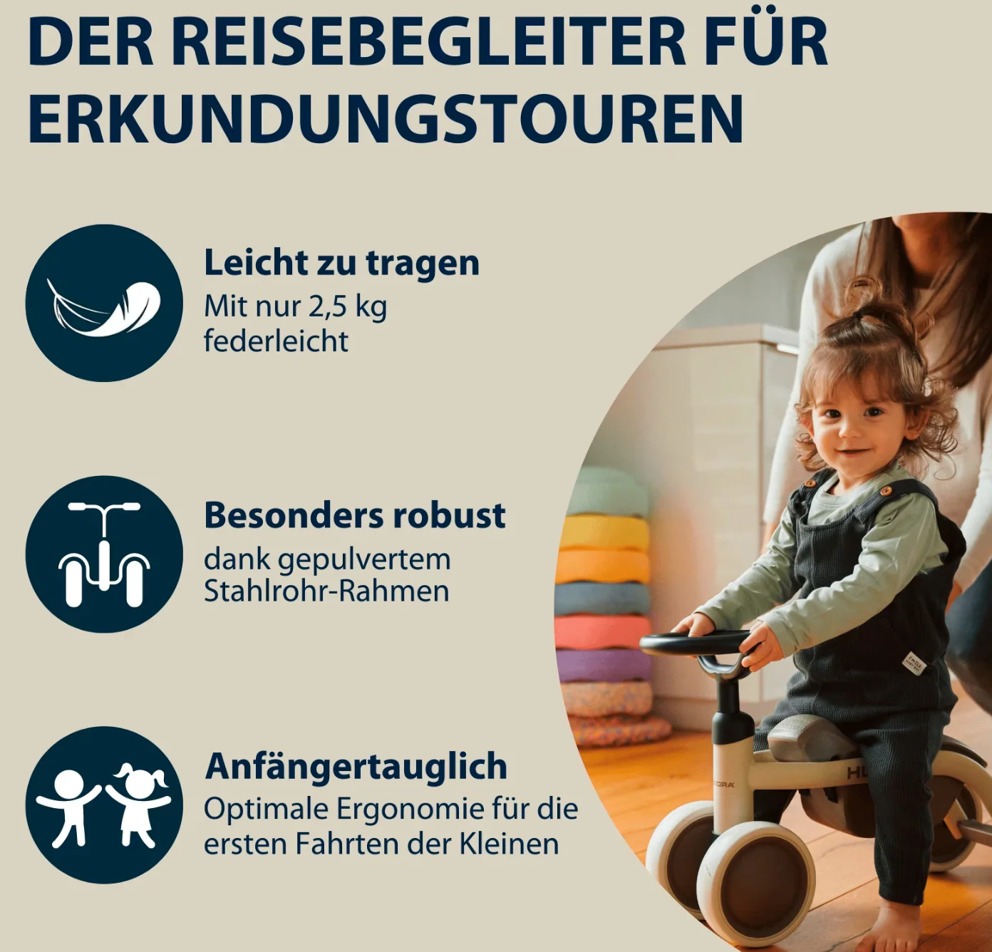 HUDORA Steppy Rutschauto mit Kofferraum - Image 7