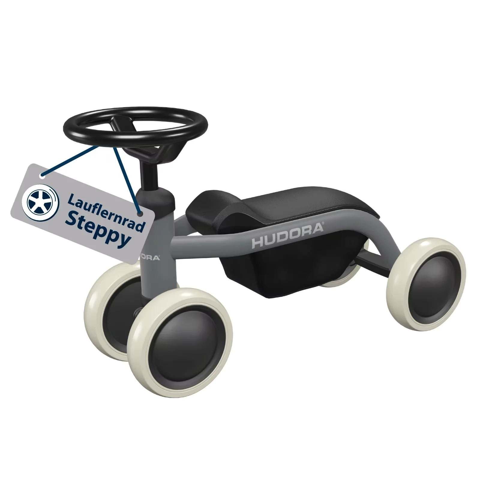HUDORA Steppy Rutschauto mit Kofferraum - Image 3