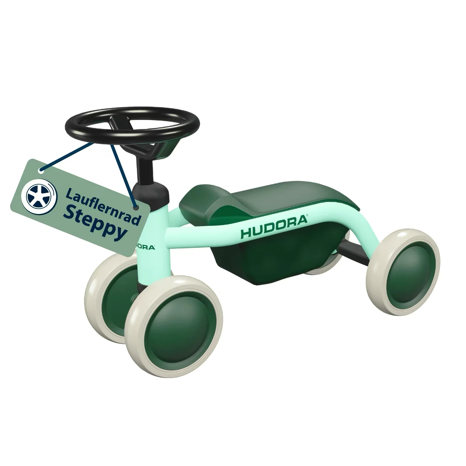 HUDORA Steppy Rutschauto mit Kofferraum - Image 4
