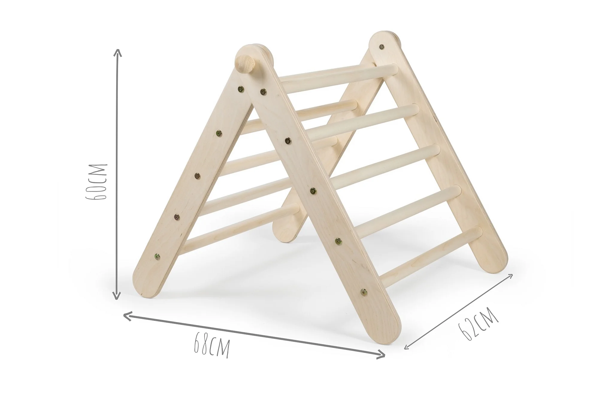 KLETTERLING Kleines Zickenling Set aus Kletterdreieck und Rutsche - Image 10