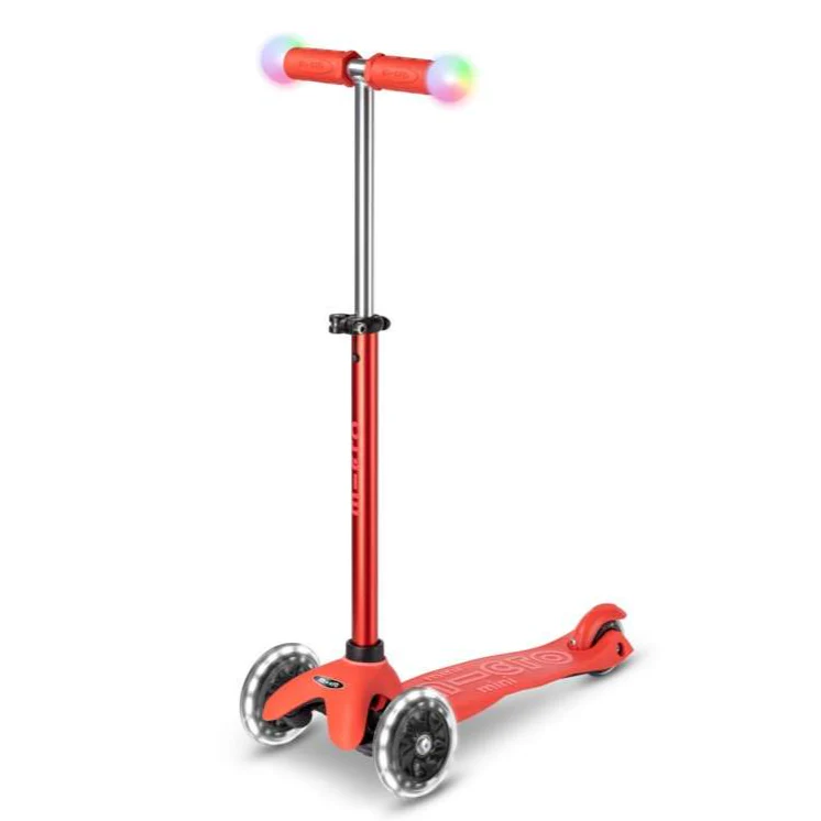 MICRO mini2grow deluxe magic LED mitwachsendes Kickboard Roller - Image 5