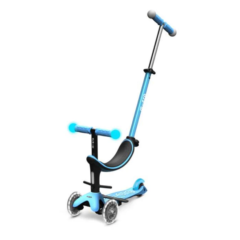 MICRO mini2grow deluxe magic LED mitwachsendes Kickboard Roller - Image 7
