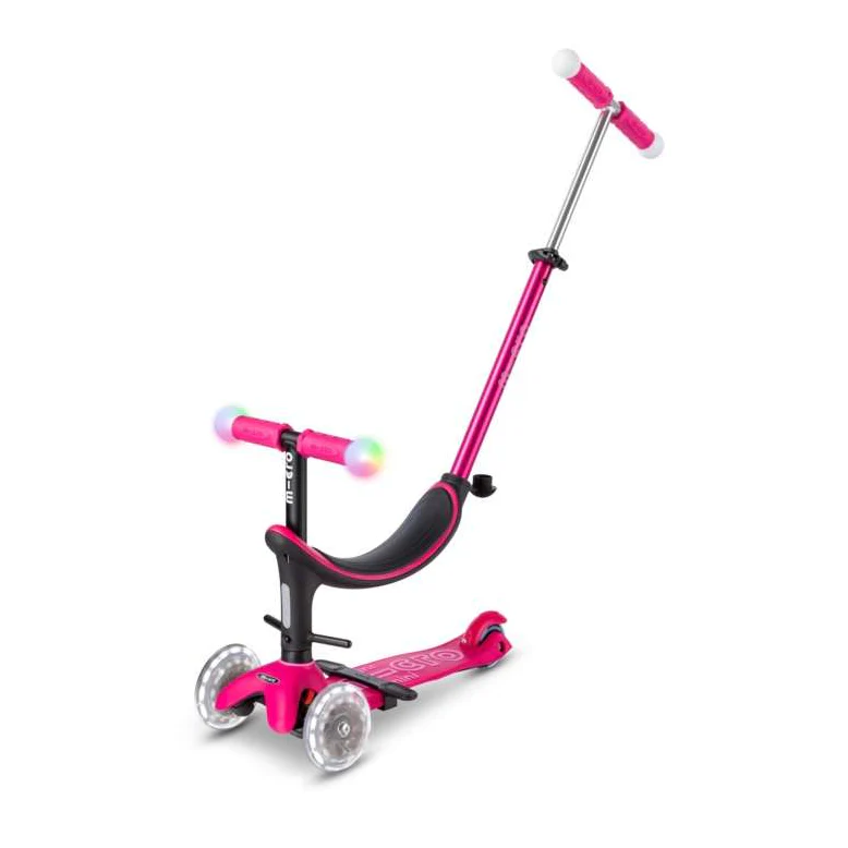 MICRO mini2grow deluxe magic LED mitwachsendes Kickboard Roller - Image 8