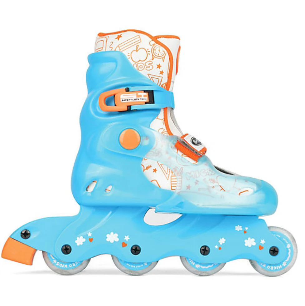 MICRO mitwachsende Inline Skates Kids Future blau - Image 5