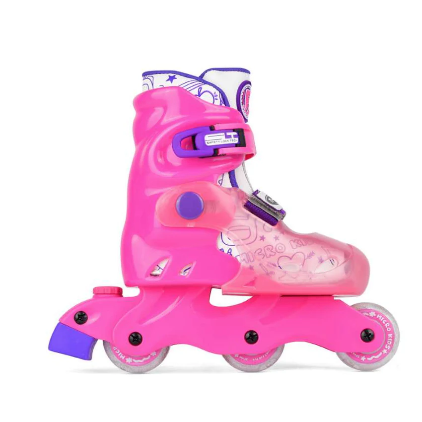 MICRO mitwachsende Inline Skates Kids Future plum - Image 5