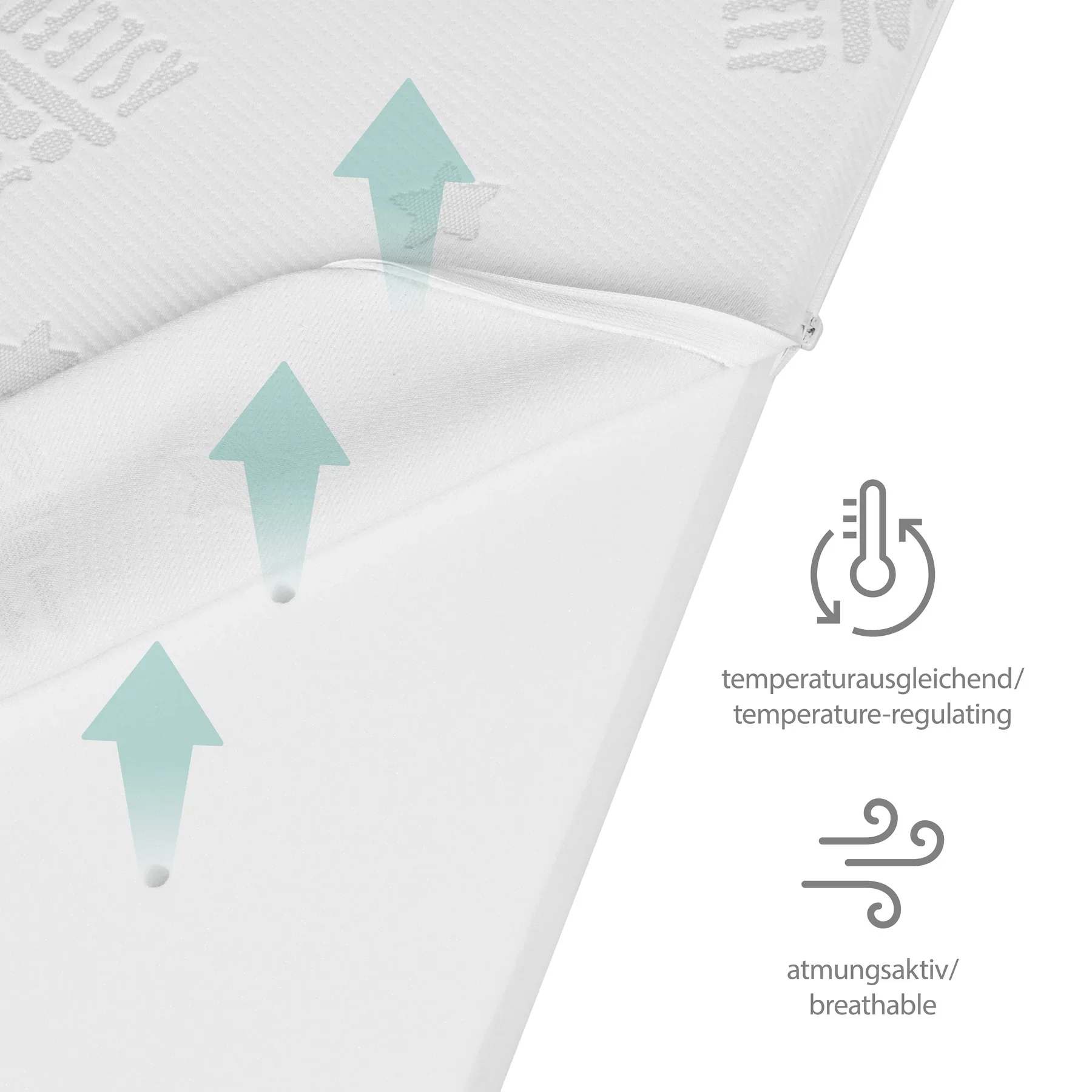 ROBA Baby- & Kinderbettmatratze COMFORT AIR ROLL safe asleep 60 x 120 - Image 9
