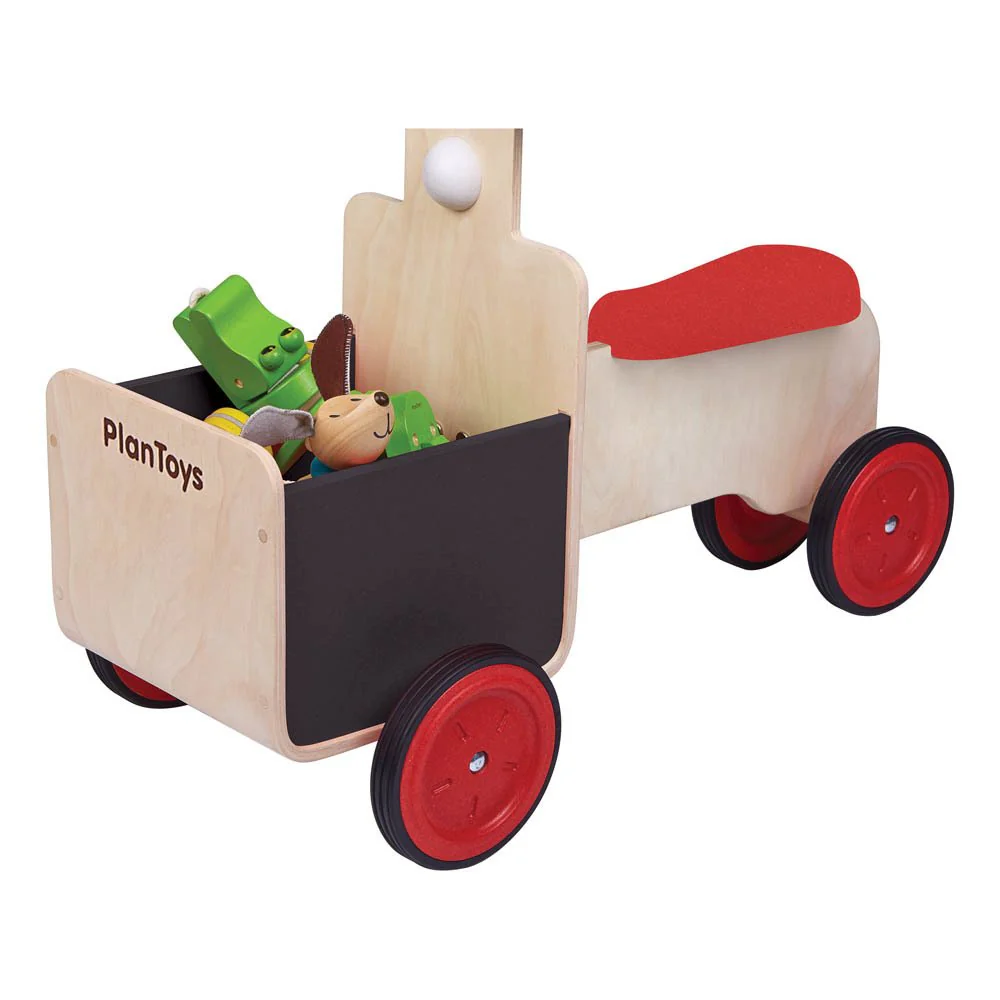 PLANTOYS Rutschauto mit Lieferkorb - Image 3
