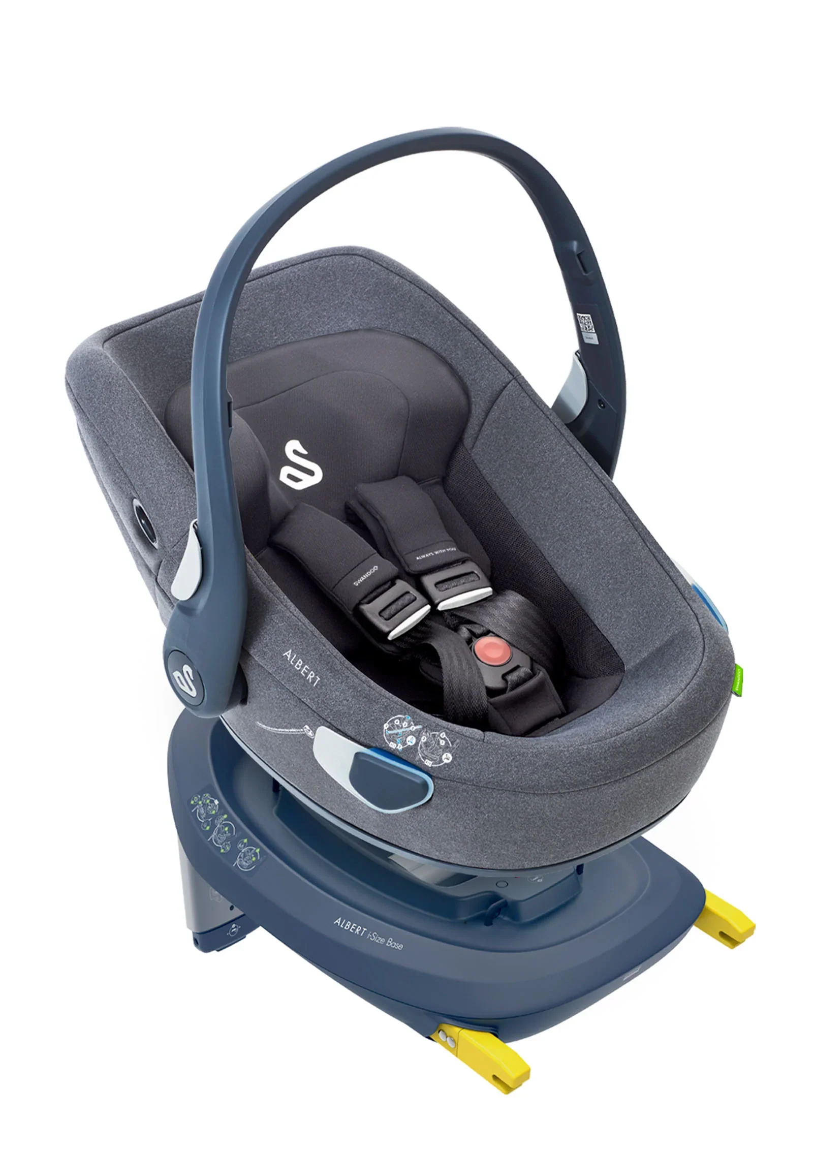 SWANDOO Albert i-Size Babyschale inkl. Isofix-Basis - Image 3