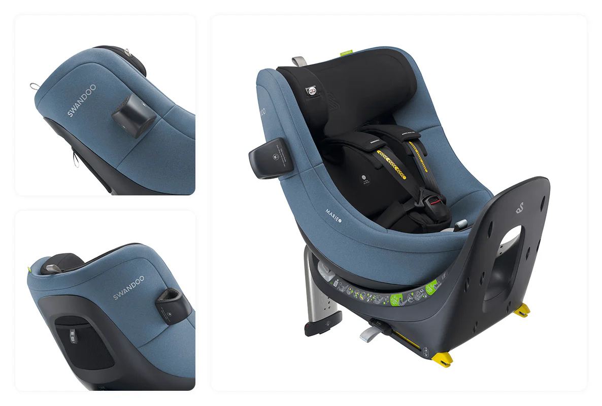 SWANDOO Marie 5 i-Size drehbarer Kindersitz - Image 7
