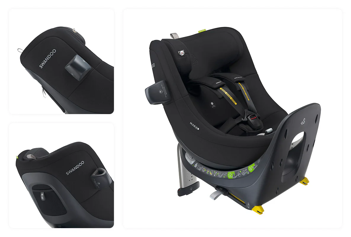 SWANDOO Marie 5 i-Size drehbarer Kindersitz - Image 8