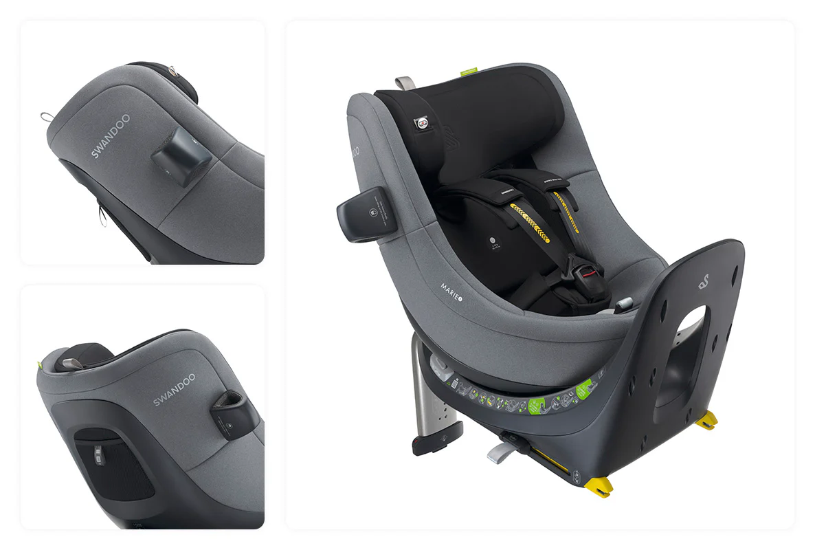 SWANDOO Marie 5 i-Size drehbarer Kindersitz - Image 9