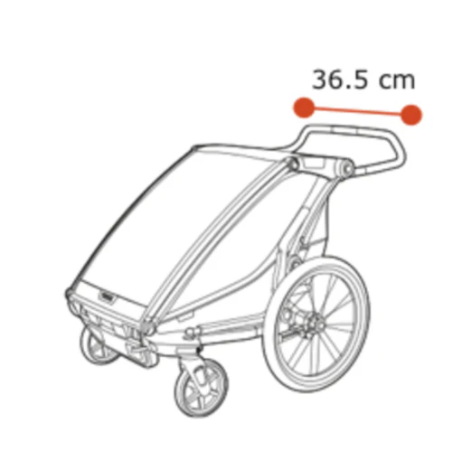 THULE Fahrradanhänger CHARIOT LITE Einsitzer - Image 4