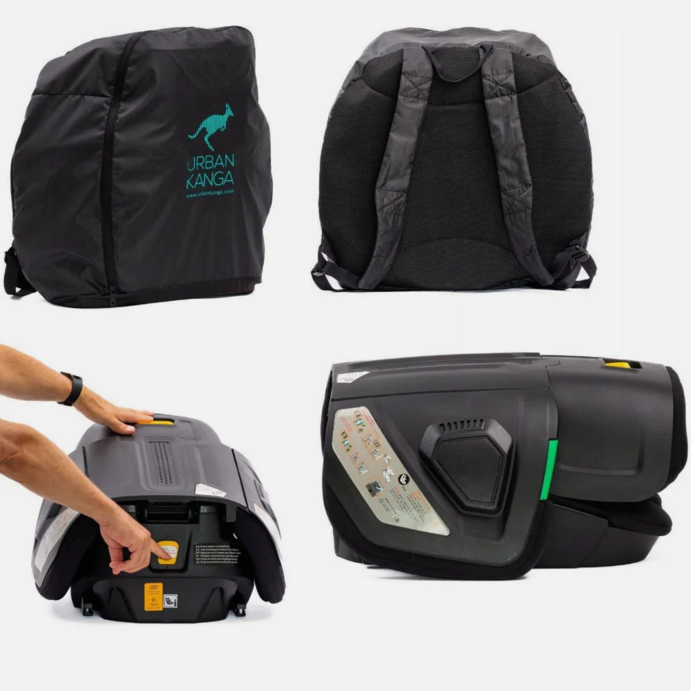URBAN KANGA Tragbarer und Faltbarer ISOFIX Kindersitz WALLAROO - Image 5
